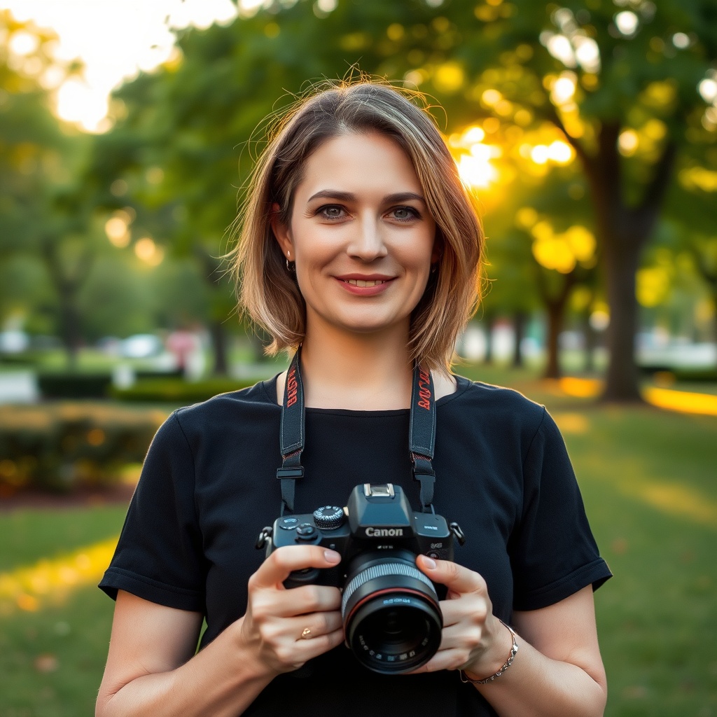 Portrait of Maya Thompson, landscape photographer